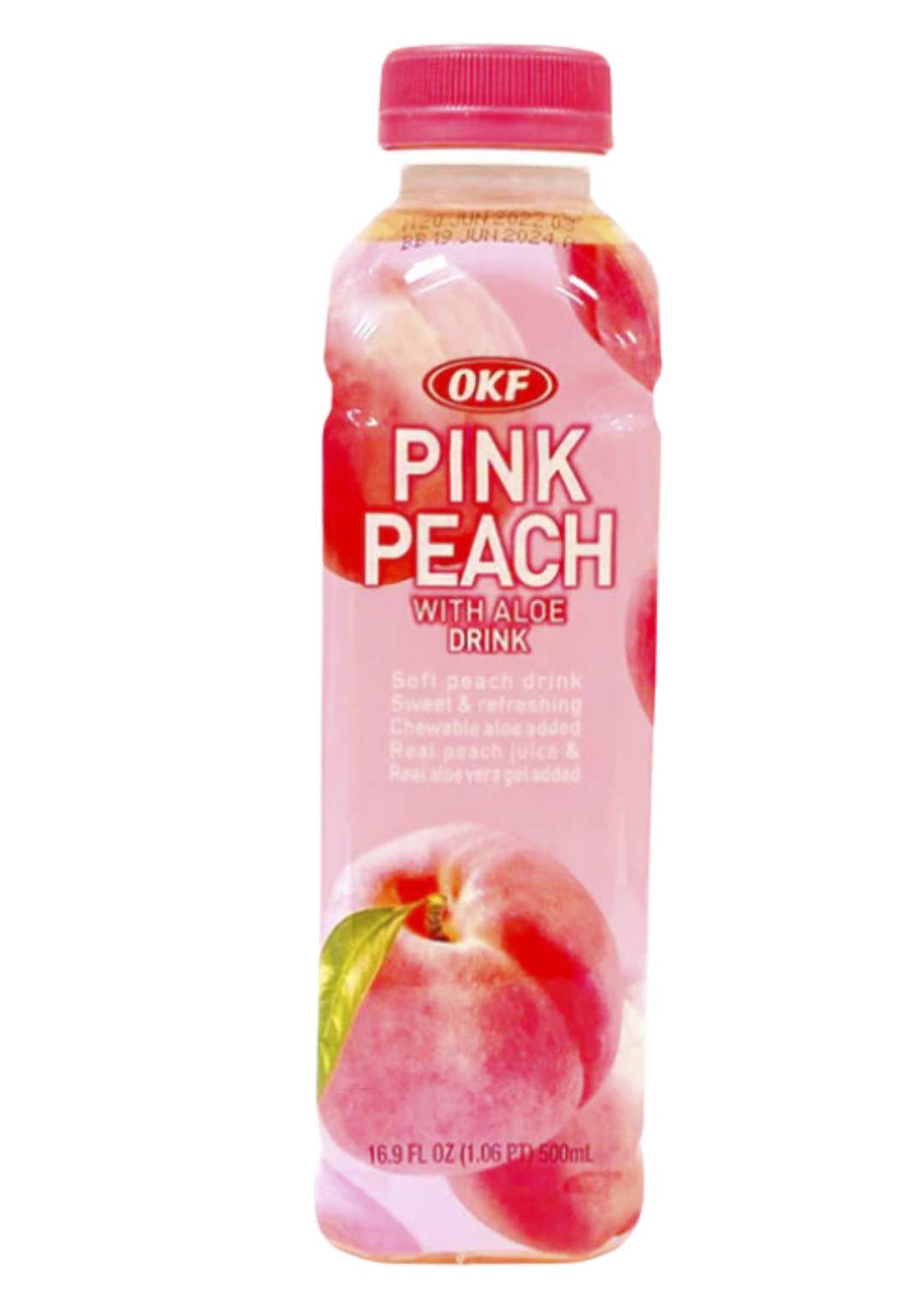 OKF Korean Aloe Vera Pink Peach